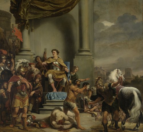 Consul Titus Manlius Torquatus Beheading his Son