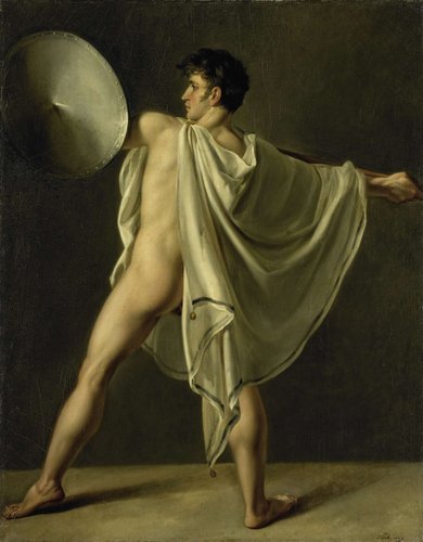 Warrior with Lance and Shield