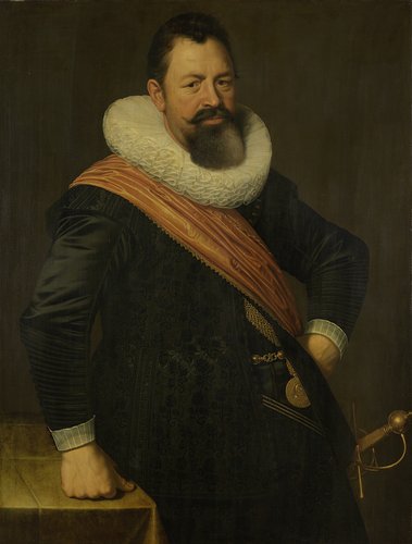 Portret van Jochem Hendricksz. Swartenhont (1566-1627)