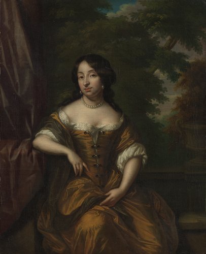 Portrait of Anna Maria Hoeufft 91646-1715), wife of Jan Boudaen Courten