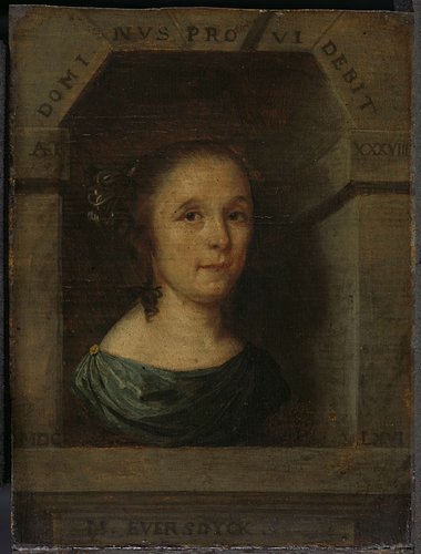 Maria Eversdijck (geb 1628). Echtgenote van Nicolaes Blancardus
