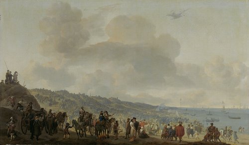 Het vertrek van Karel II van Engeland, uit Scheveningen, 2 juni 1660