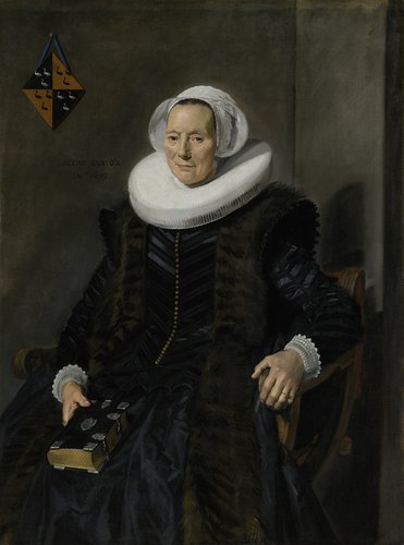 Portrait of Maritge Claesdr Vooght (1577-1644)