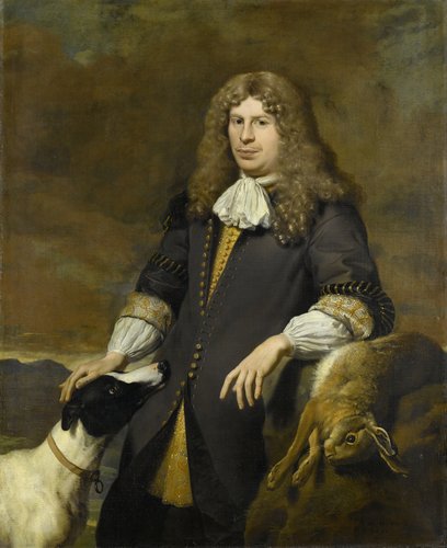 Portret van een man, mogelijk Jacob de Graeff, schepen van Amsterdam in 1672