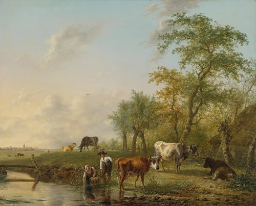 Landscape with Cattle
