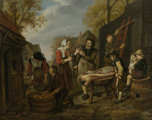De varkensslachter