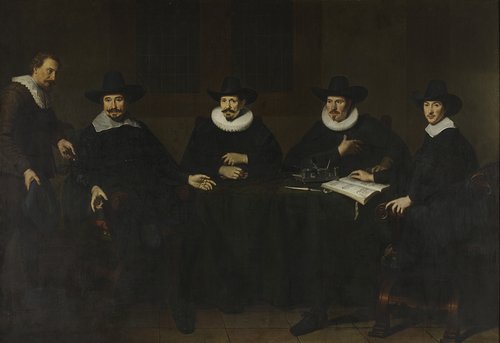 De hoofdlieden van de Saainering te Amsterdam, 1643