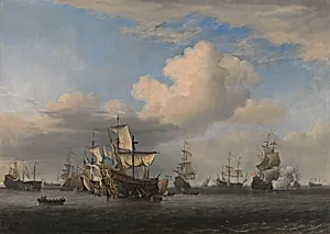 Captured English Ships after the Four Days’ Battle