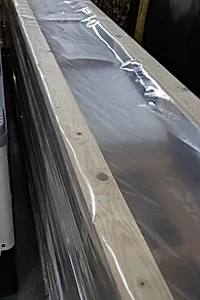 Kleine ornamenten horend bij een plafond