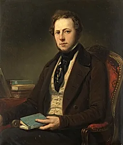 Portrait of a Man, perhaps Petrus Augustus de Genestet (1829-1861)