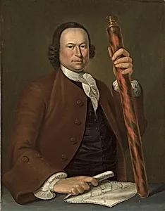 Portret van kapitein Dirk Simonsz (1727-1768)