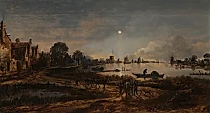 River View by Moonlight