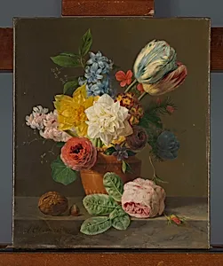 Still Life with Flowers and Nuts