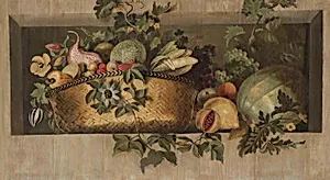 Still Life with Fruit and Flower Garlands