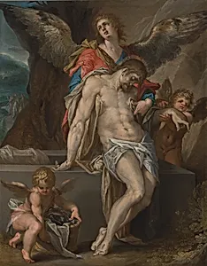 The Dead Christ Supported by Angels (Pietà with Angels)