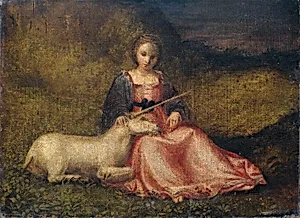 "Woman with Unicorn