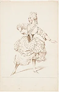 A Ballet Dancer, Mademoiselle Marie Allard