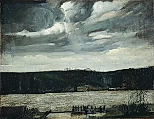 A Cloudy Day (Hudson River: Coming Squall)