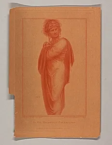 A Figure with Drapery, Perhaps Dante