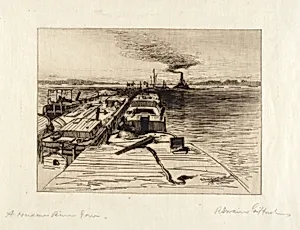 A Hudson River Tow