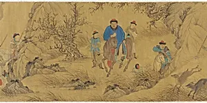 A hunting scene