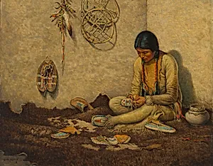 A Moccasin Maker