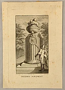 A Monument for the Poet Christoph FÃ¼rchtegott Gellert (1715â1769) by Adolph Friedrich Oeser (1717â1799)