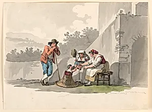 A Peasant Family in the Campagna