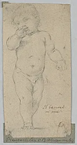 A standing boy