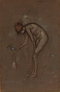 A Violet Note by James McNeill Whistler (1834-1903)