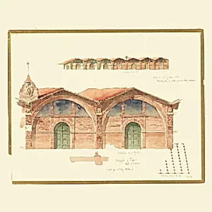 A Warehouse of the 16th Century in Pisa, Italy