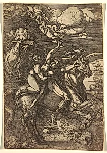 Abduction of Proserpine on a Unicorn