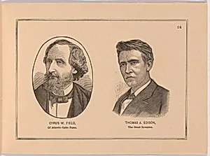 Album of Portraits of Celebrities by Shoppell, active c. 1882