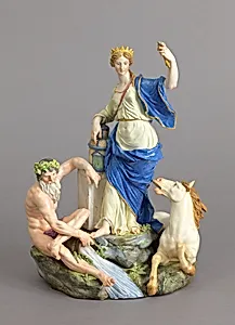 Allegorical Figural Group of "Europe"