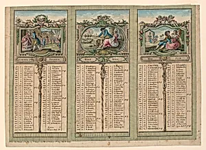 Almanac for 1789 by Unknown