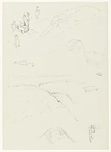 Alpine Views between Golling and Abtenau, Austria by Frederic Edwin Church, American, 1826–1900