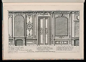 Alternate Designs for an Interior Wall Elevation