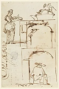 An Acanthus Scroll by Unknown