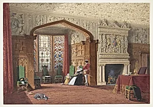 An Elizabethan Room at Lyme Hall, Cheshire