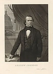 Andrew Johnson by Irwin & Sartain