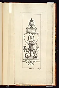 Arabesque Design by Juste-François Boucher, French, 1736 – 1782