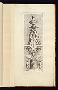 Arabesque Design by Juste-François Boucher, French, 1736 – 1782