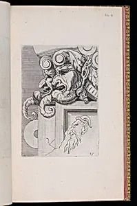 Architectural Detail with Masks