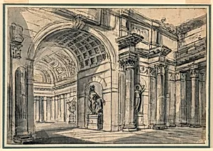 Architectural Fantasy: Palace Interior
