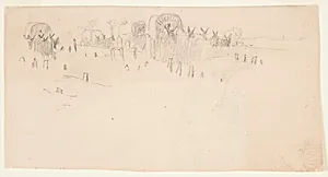 Army Wagon Train by Winslow Homer, American, 1836–1910