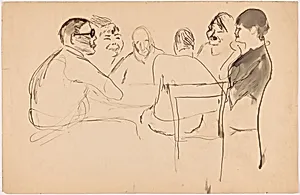 Artists Around a Table
