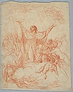 Ascension of the Virgin by Unknown