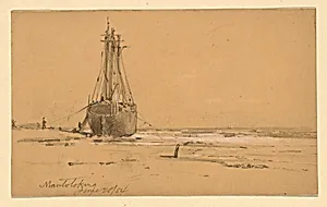 At the seashore in Mantoloking