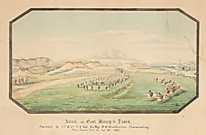 Attack on General Marcy's Train