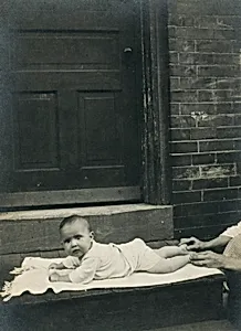 Baby on a Stoop, Kensington, Philadelphia